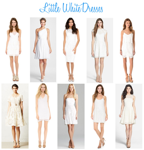 Availendar: Little White Dresses
