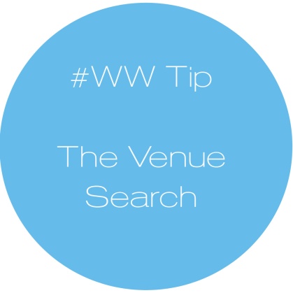 Availendar: #WW Tip - The Venue Search